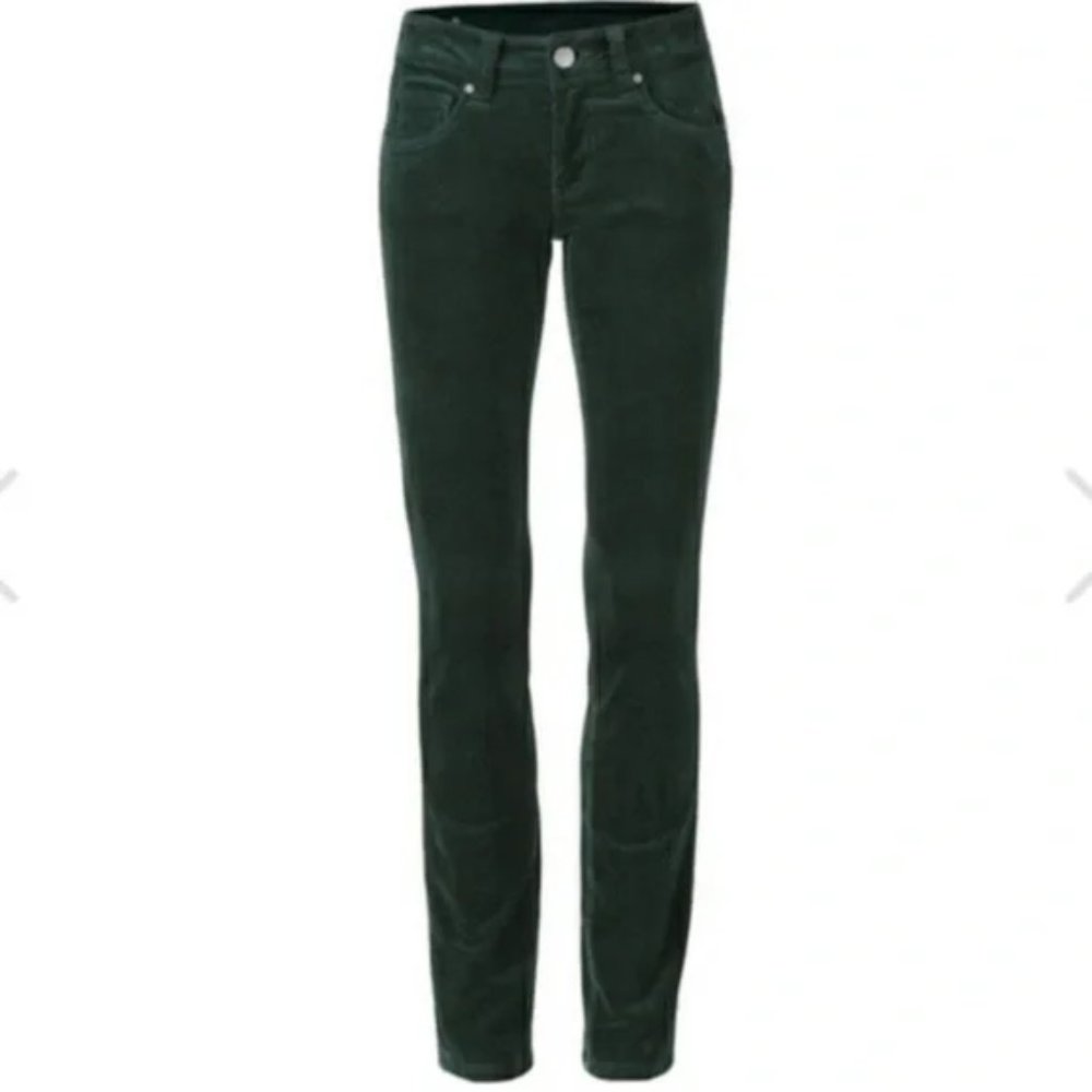 CAbi Skinny Cord #3743 Green (Forrest green) Size 8
